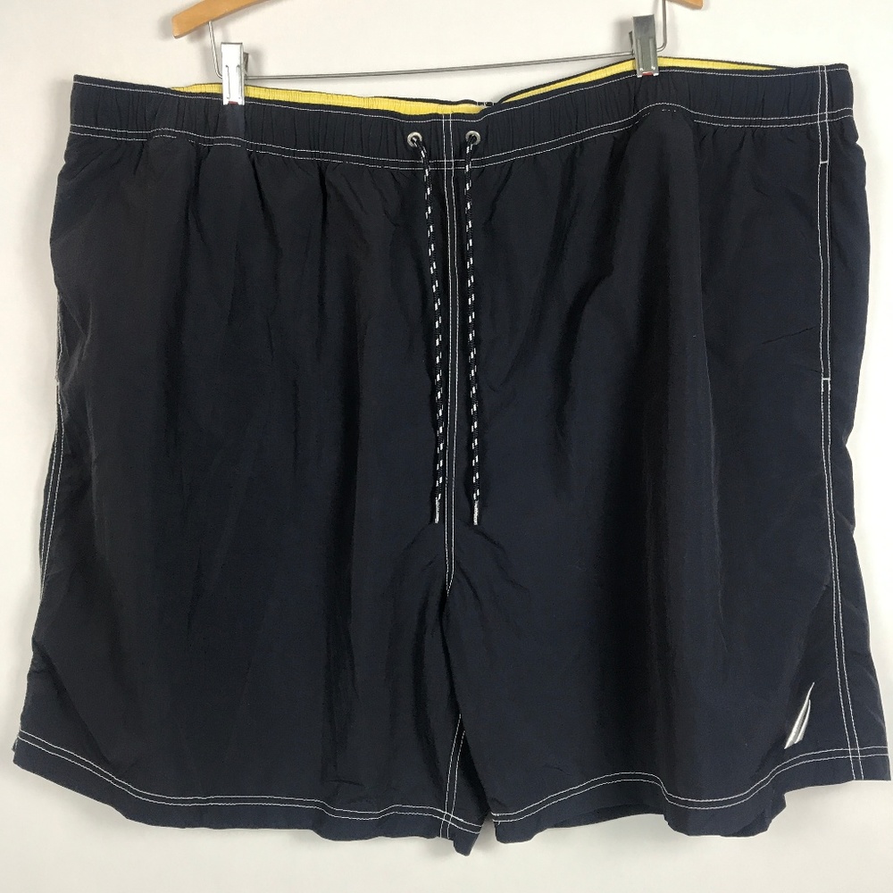 NAUTICA Men's Swim Trunks Board Shorts Navy 5TG